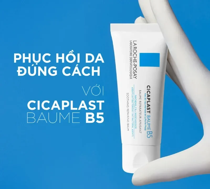 LRP La Roche Posay Cicaplast Baume B5 Kem dưỡng phục hồi da, Pháp (100ml)