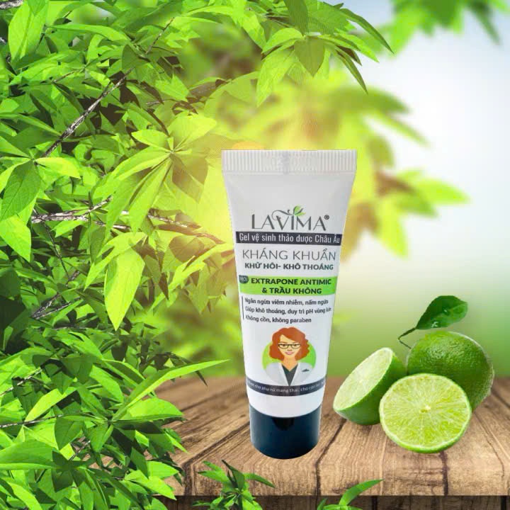 Lavima Dung dịch vệ sinh phụ nữ dạng gel rửa thảo dược, Việt Nam (tuýp 20g)