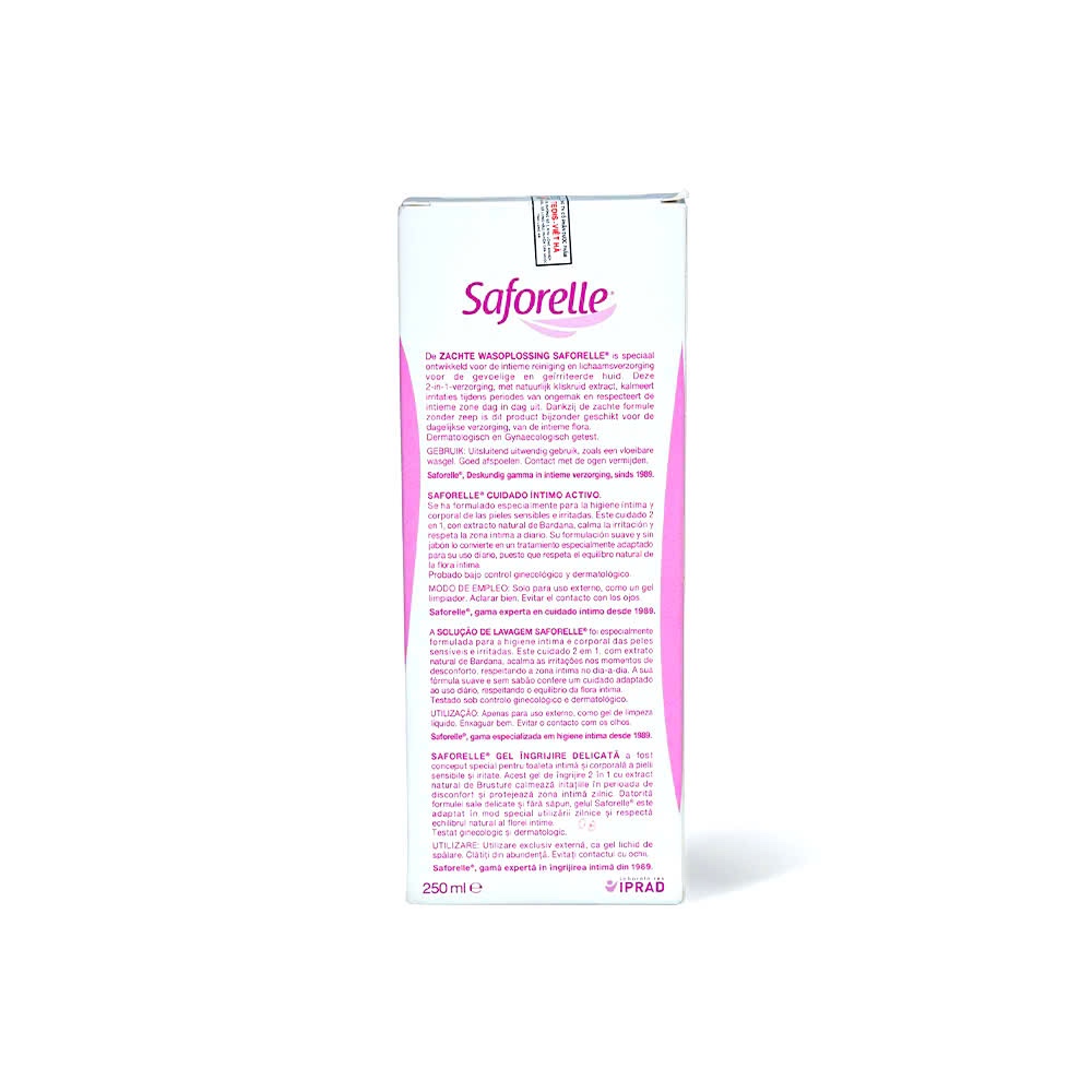 Saforelle Dung dịch vệ sinh phụ nữ Pháp (250ml)