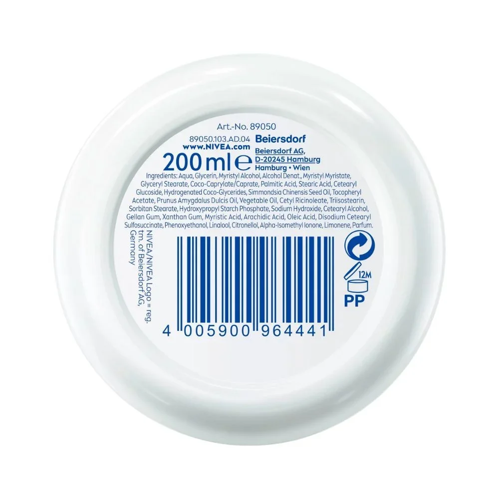 Nivea Soft Kem dưỡng, nẻ Đức (200ml)