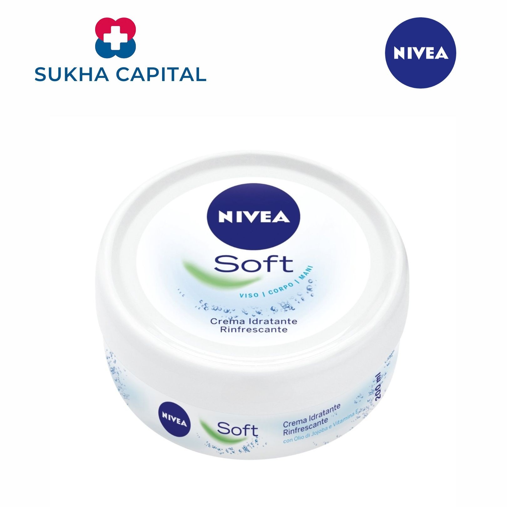 Nivea Soft Kem dưỡng, nẻ Đức (200ml)