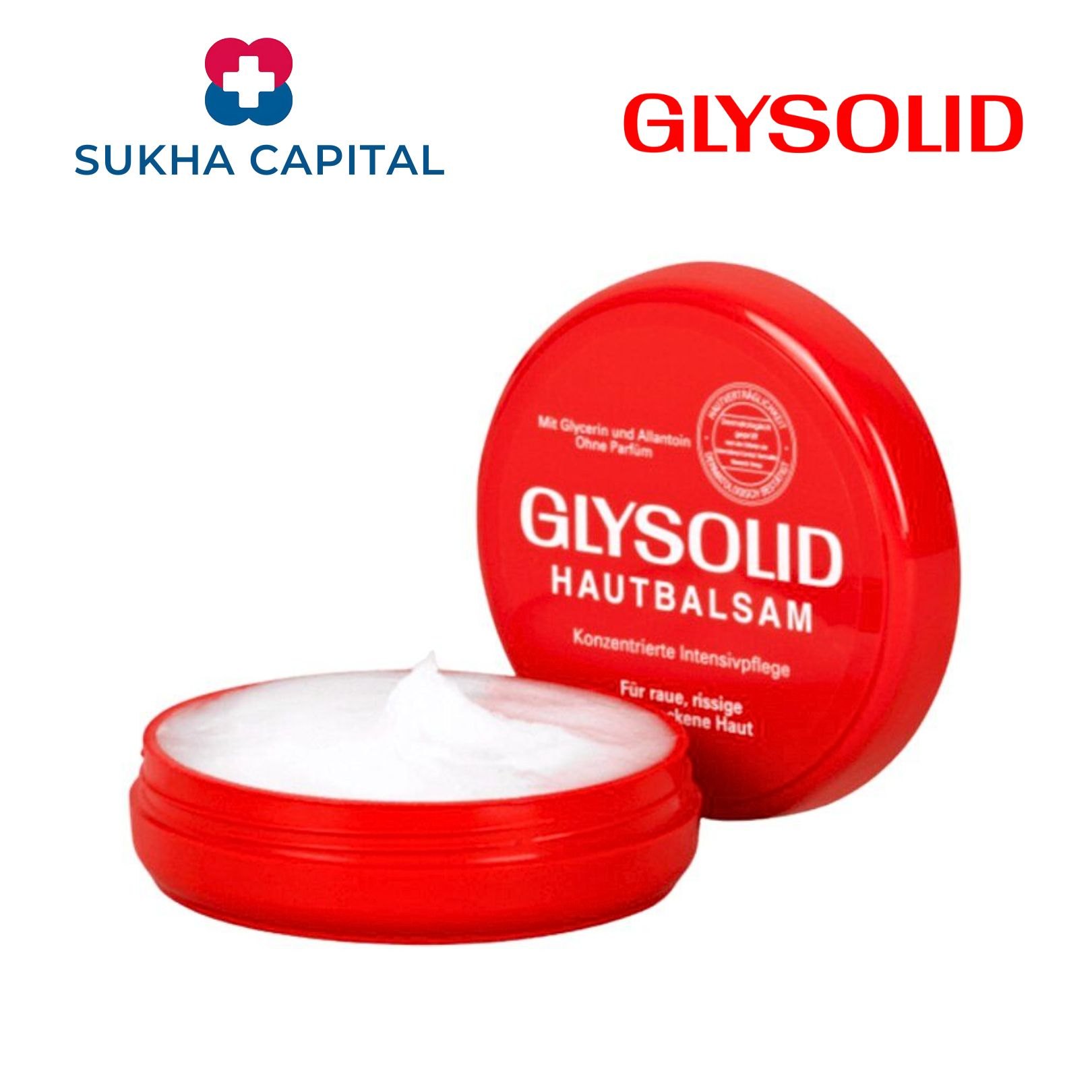 Glysolid Hautbalsam Kem nẻ gót chân Đức (hũ 100ml)
