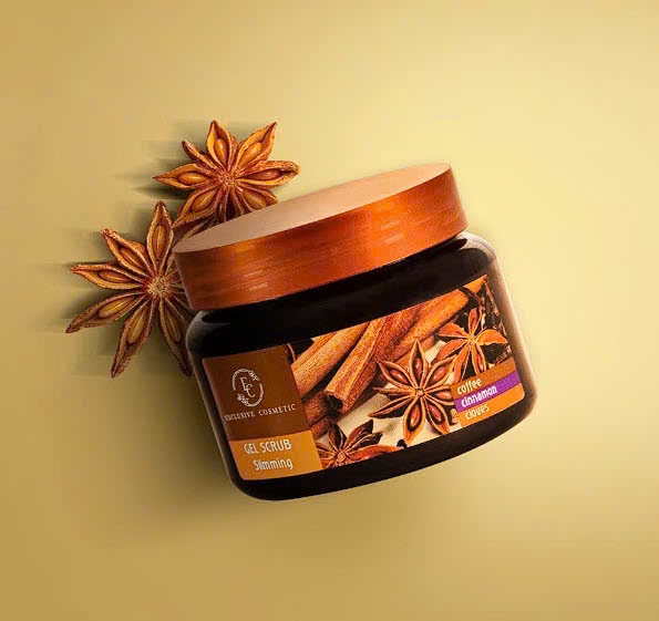 Bilena Body Scrub Coffee Cloves Cinnamon Tẩy da chết toàn thân chiết xuất từ quế hồi và cafe Nga (380g)