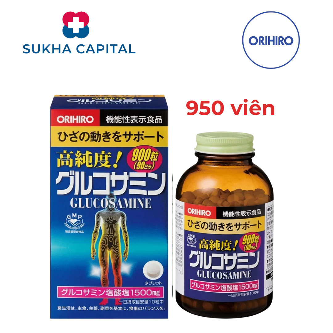 Orihiro Glucosamine Bổ khớp Nhật Bản (950v)