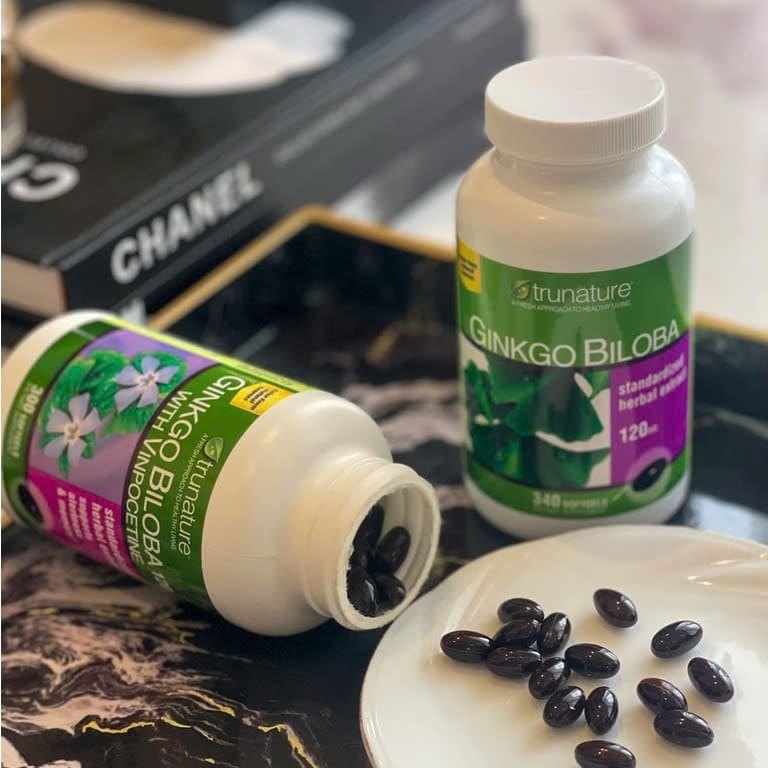 Trunature Ginkgo Biloba 120mg Viên uống bổ não, Mỹ (340v)
