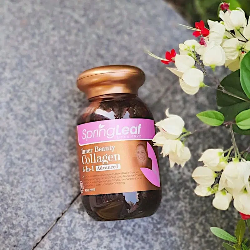 SpringLeaf Inner Beauty Collagen 6in1 Viên collagen cao cấp 6 chức năng Úc (90v)