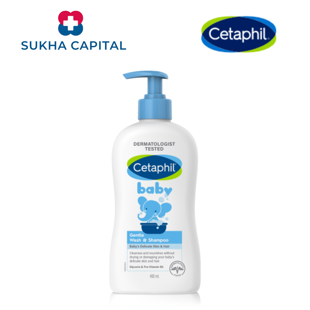 Cetaphil Baby Wash & Shampoo Sữa tắm gội dịu mát cho trẻ em Úc (400ml)