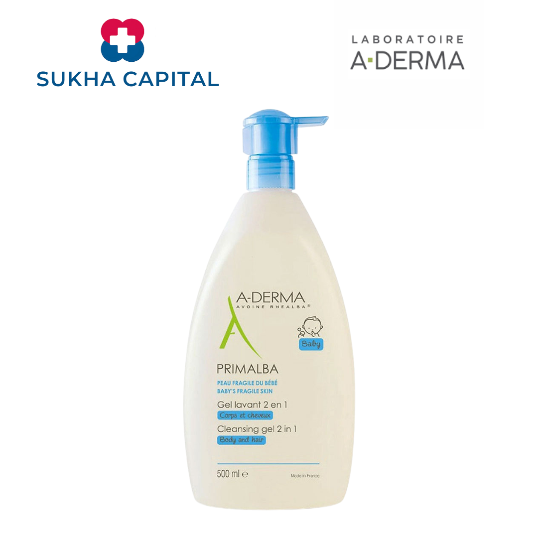 Aderma Sữa tắm giảm mụn lưng cho bé, Pháp (750ml vòi)