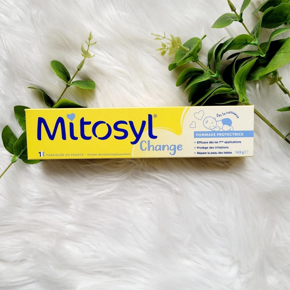 Kem Mitosyl Change giảm sẹo, hăm tã côn trùng cắn cho trẻ em và người lớn, Pháp ( 65g)