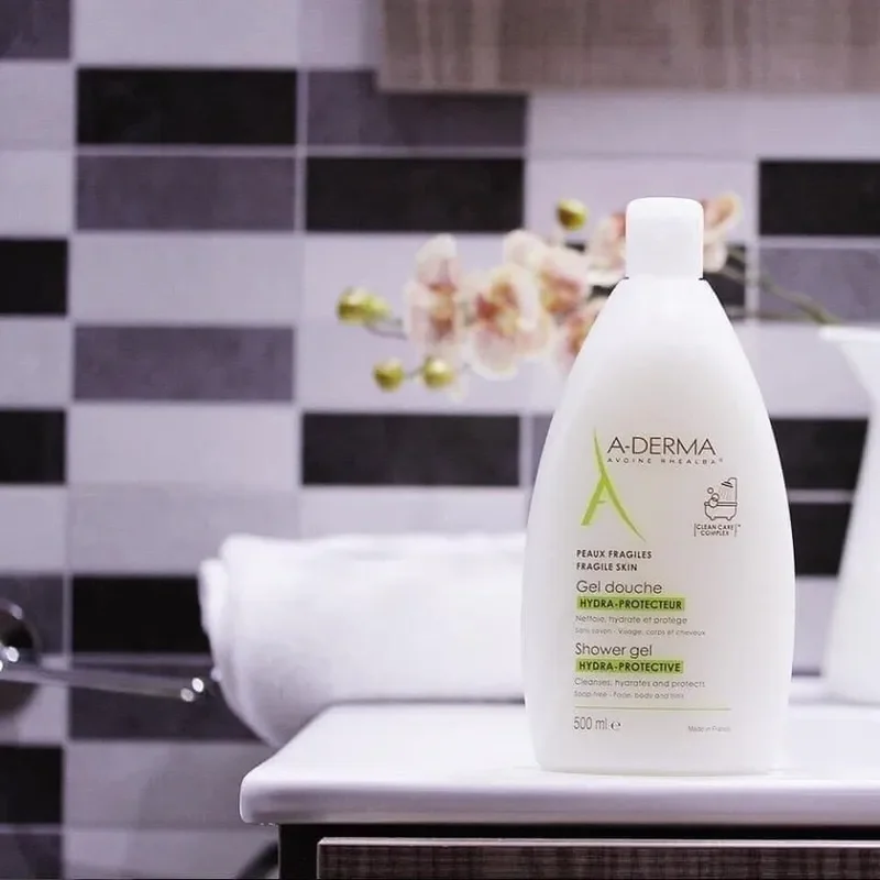 Aderma Sữa tắm giảm mụn lưng người lớn, Pháp (500ml không vòi)