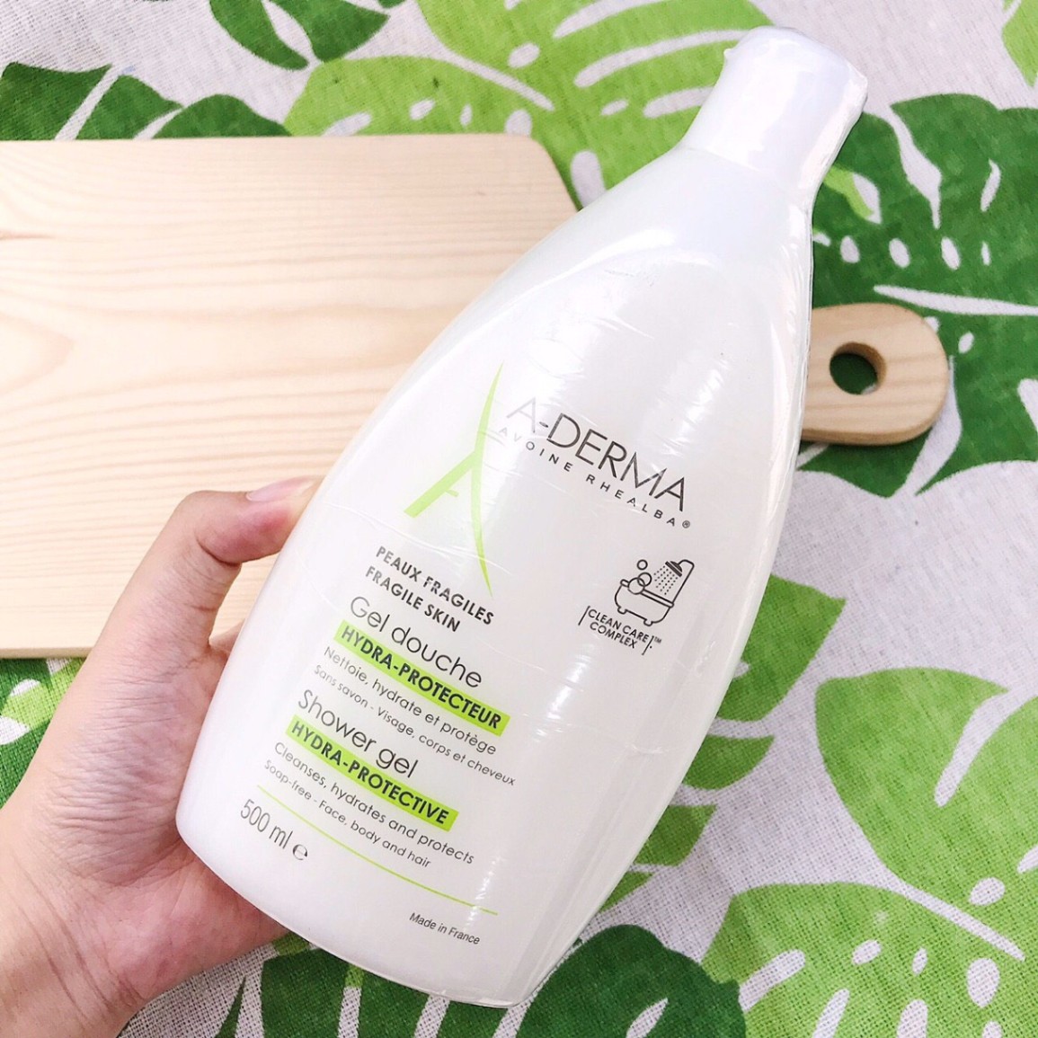 Aderma Sữa tắm giảm mụn lưng người lớn, Pháp (500ml không vòi)