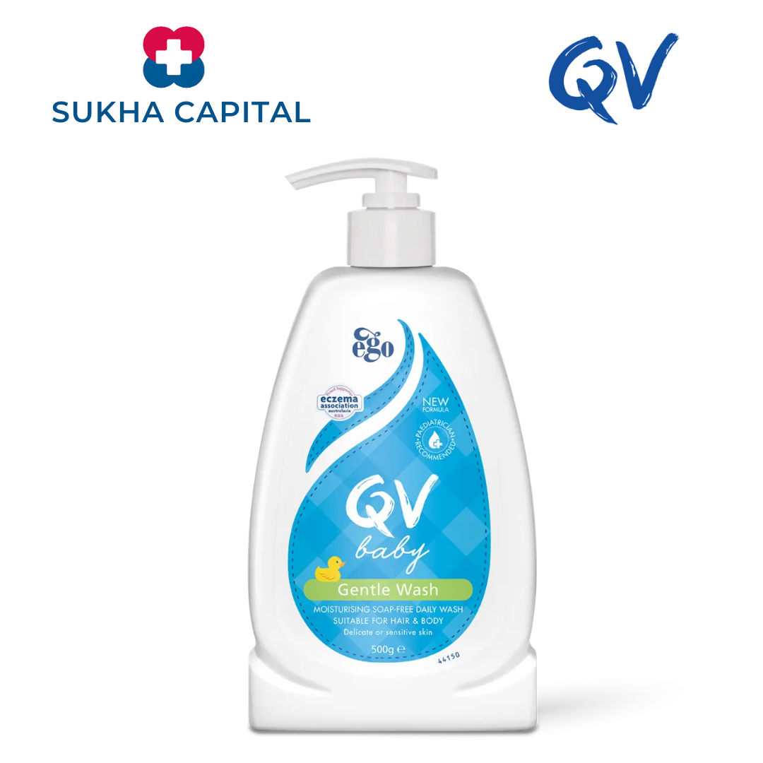 Ego QV Baby Gentle Wash Sữa tắm dịu nhẹ cho trẻ từ sơ sinh Úc (250g)