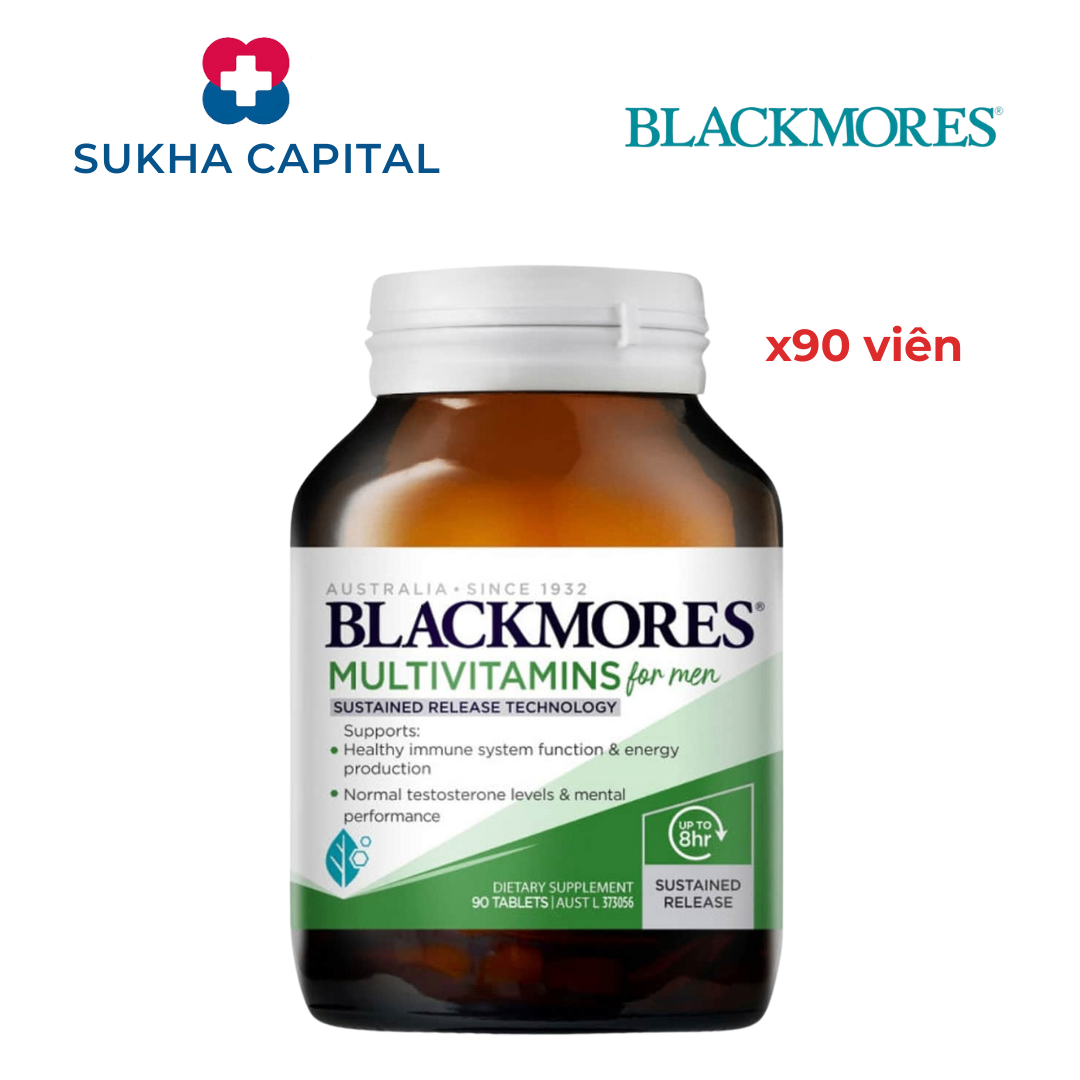 Blackmores Multivitamin for Men Vitamin tổng hợp cho nam Úc (90v)