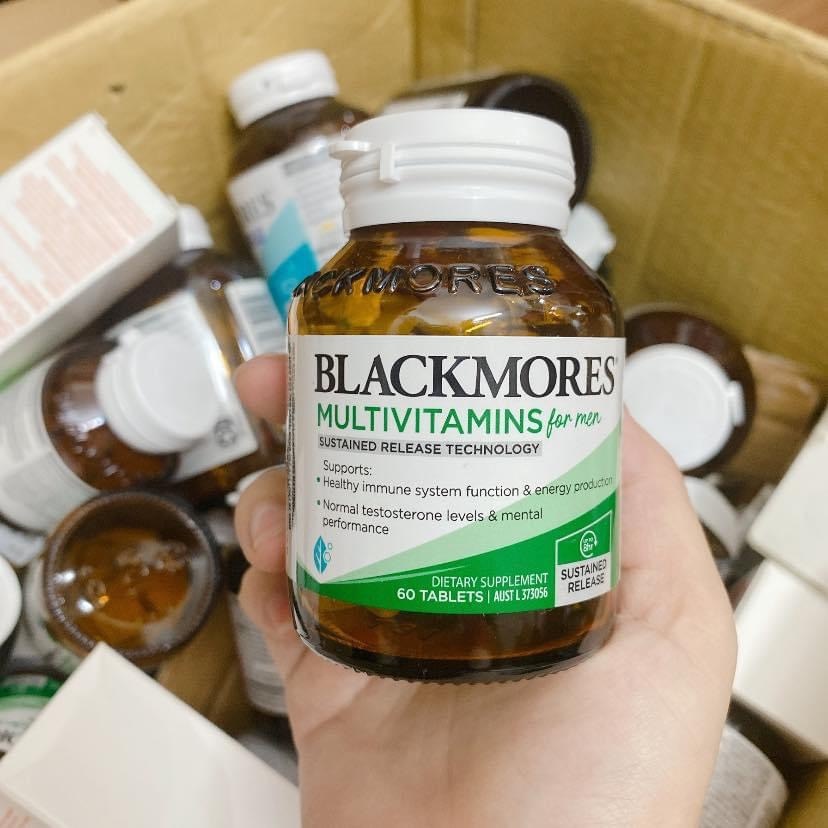 Blackmores Multivitamin for Men Vitamin tổng hợp cho nam Úc (90v)