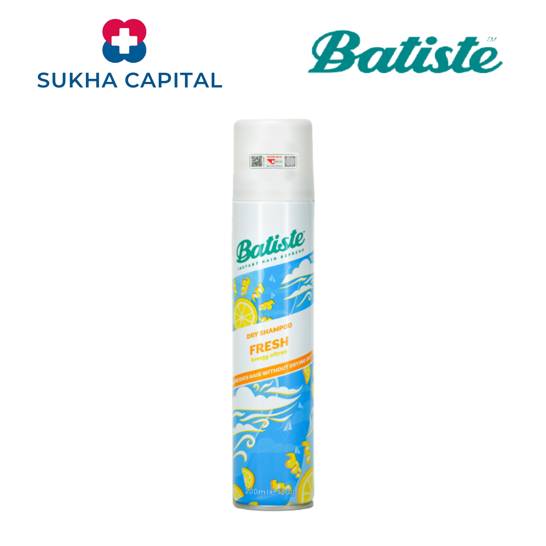 Batiste Dry Shampoo Dầu gội đầu khô Fresh UK (200ml)