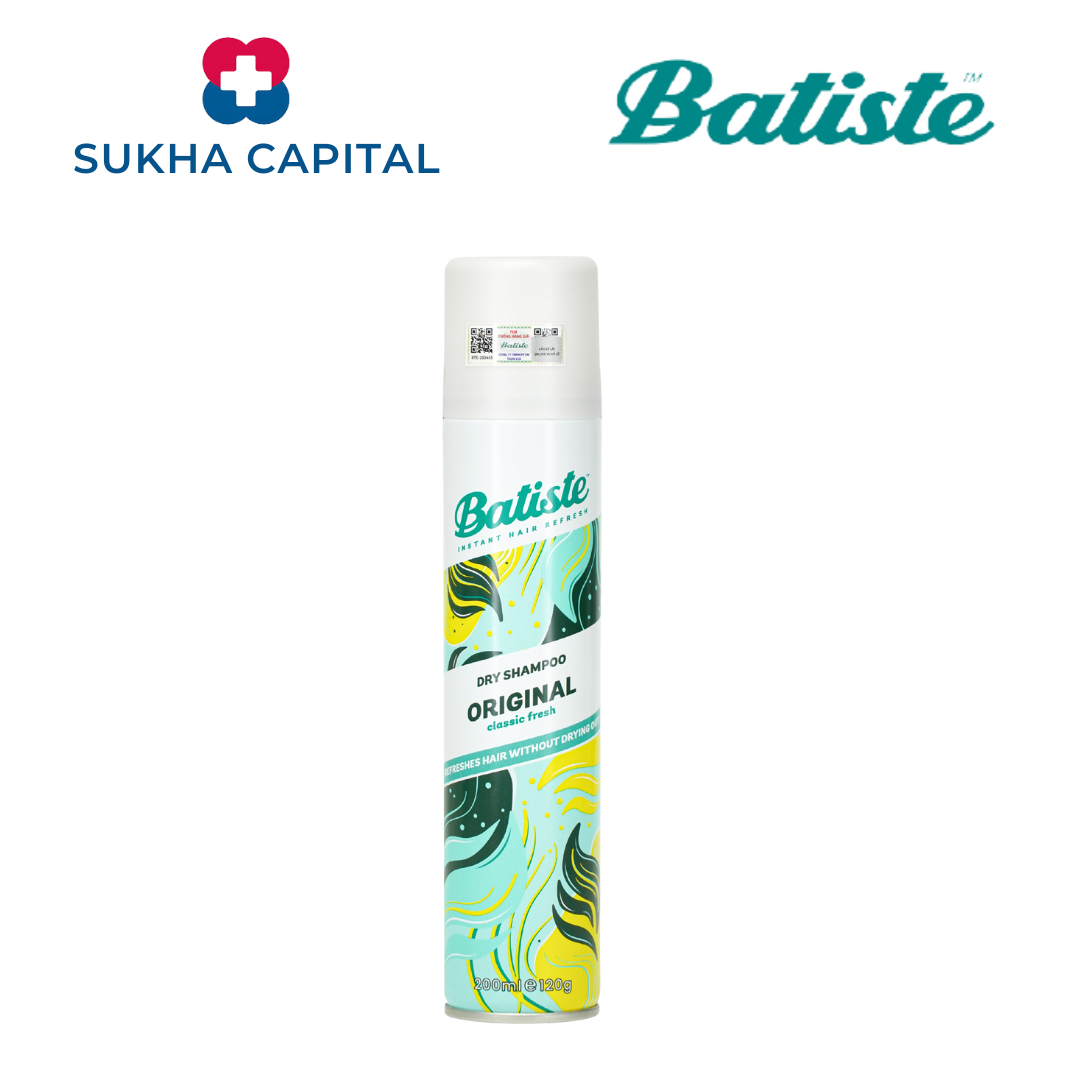 Batiste Dry Shampoo Dầu gội đầu khô Original UK (200ml)