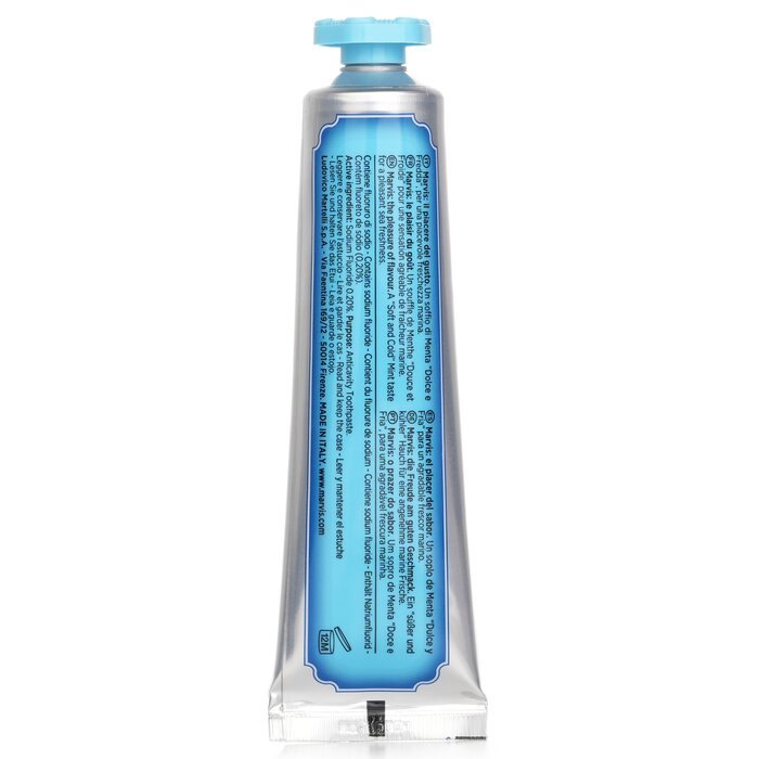 Marvis Aquatic Mint F Kem đánh răng, Ý (25ml màu xanh dương)