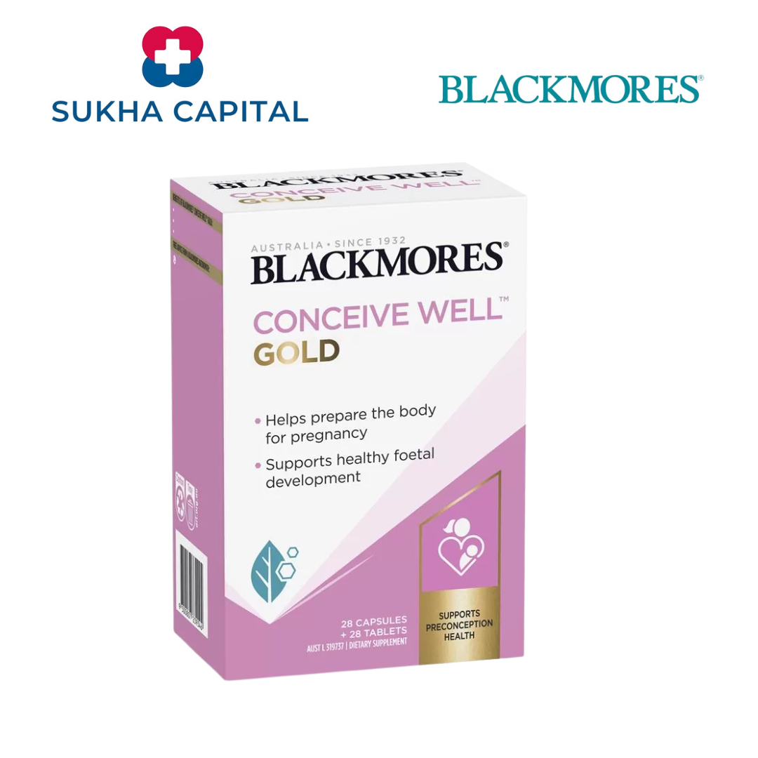 Blackmores Pregnancy and Breast-Feeding Gold Vitamin tổng hợp bầu bú Úc (180v)