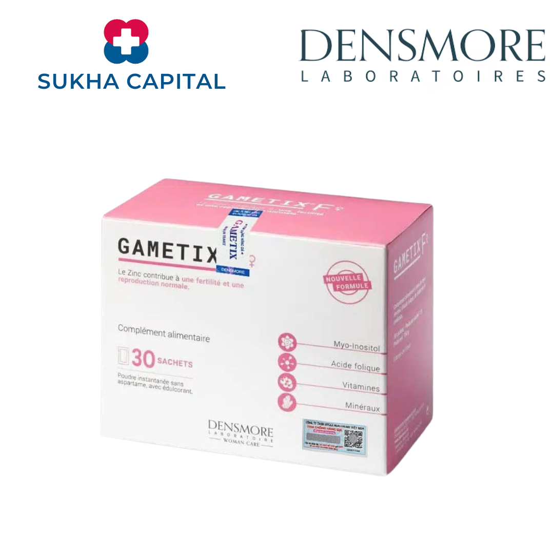 Densmore Gametix F Tăng thụ thai nữ Pháp (30 gói)