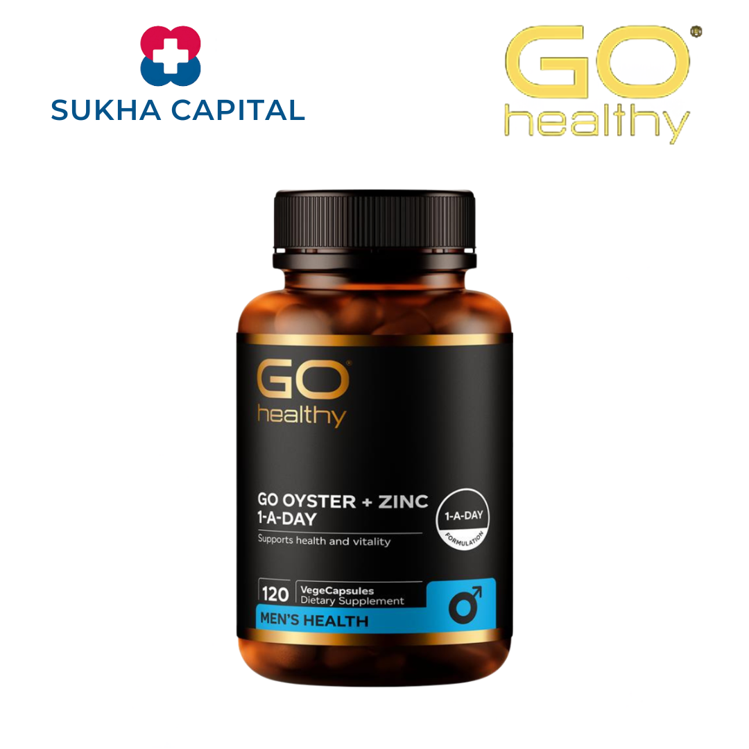 Go Healthy Go Oyster Plus ZinC Tinh chất hàu NZ (120v)