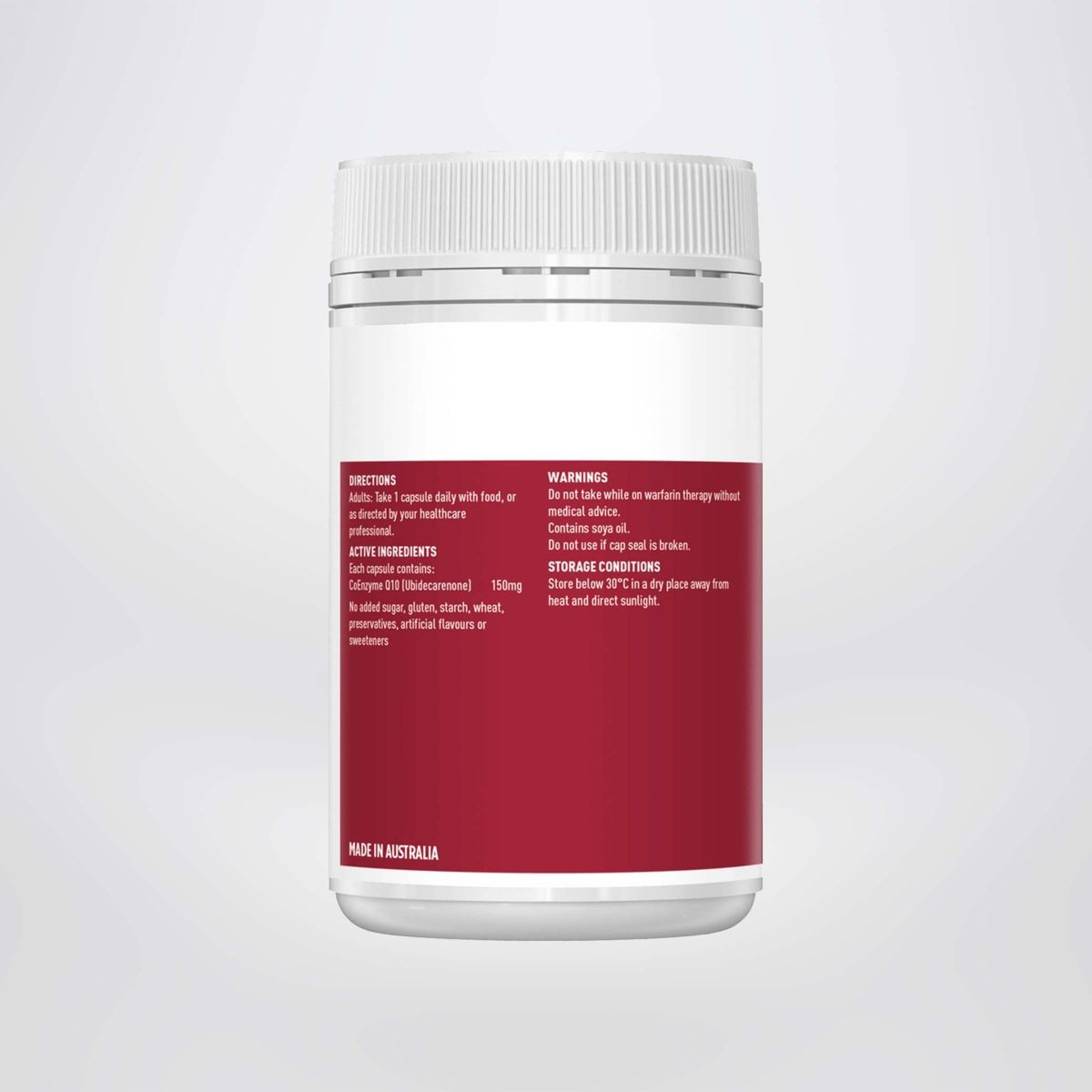 Healthy Care Coenzyme Q10 150mg Bổ tim Úc (100v)