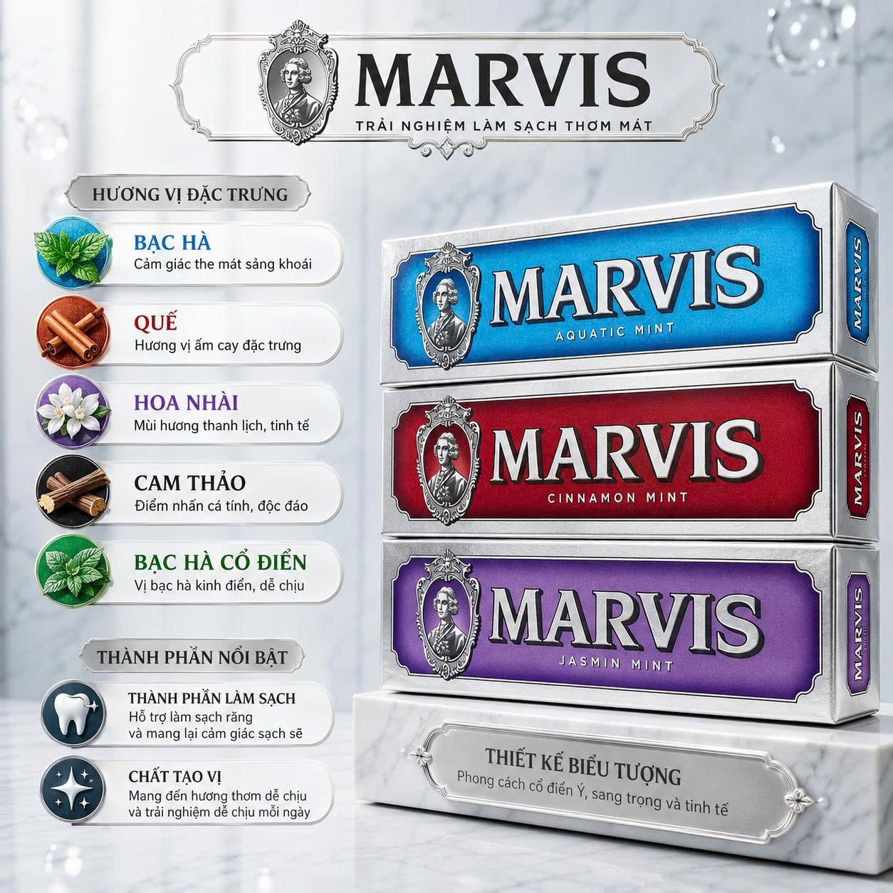 Kem Đánh Răng Marvis 25ml