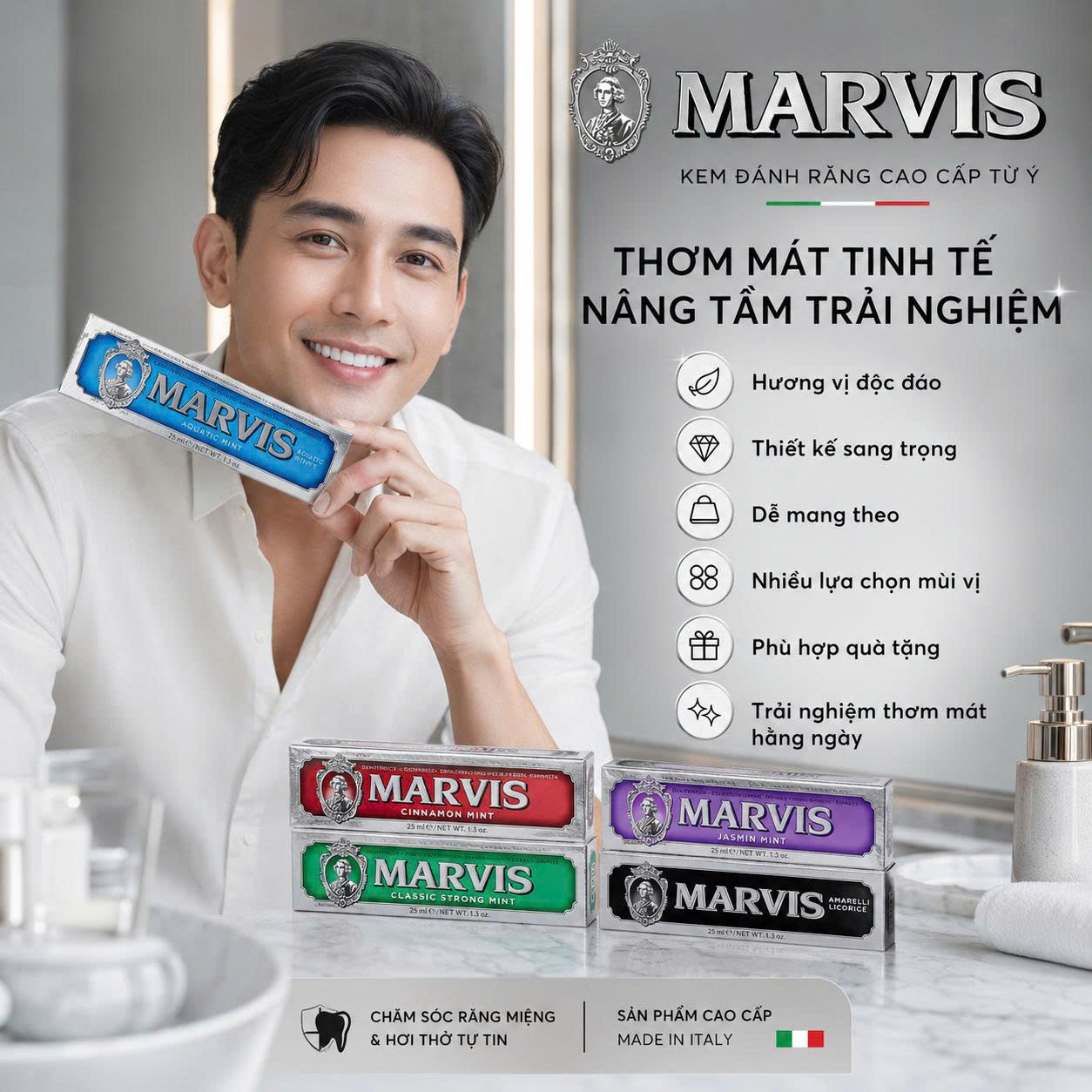 Kem Đánh Răng Marvis 25ml