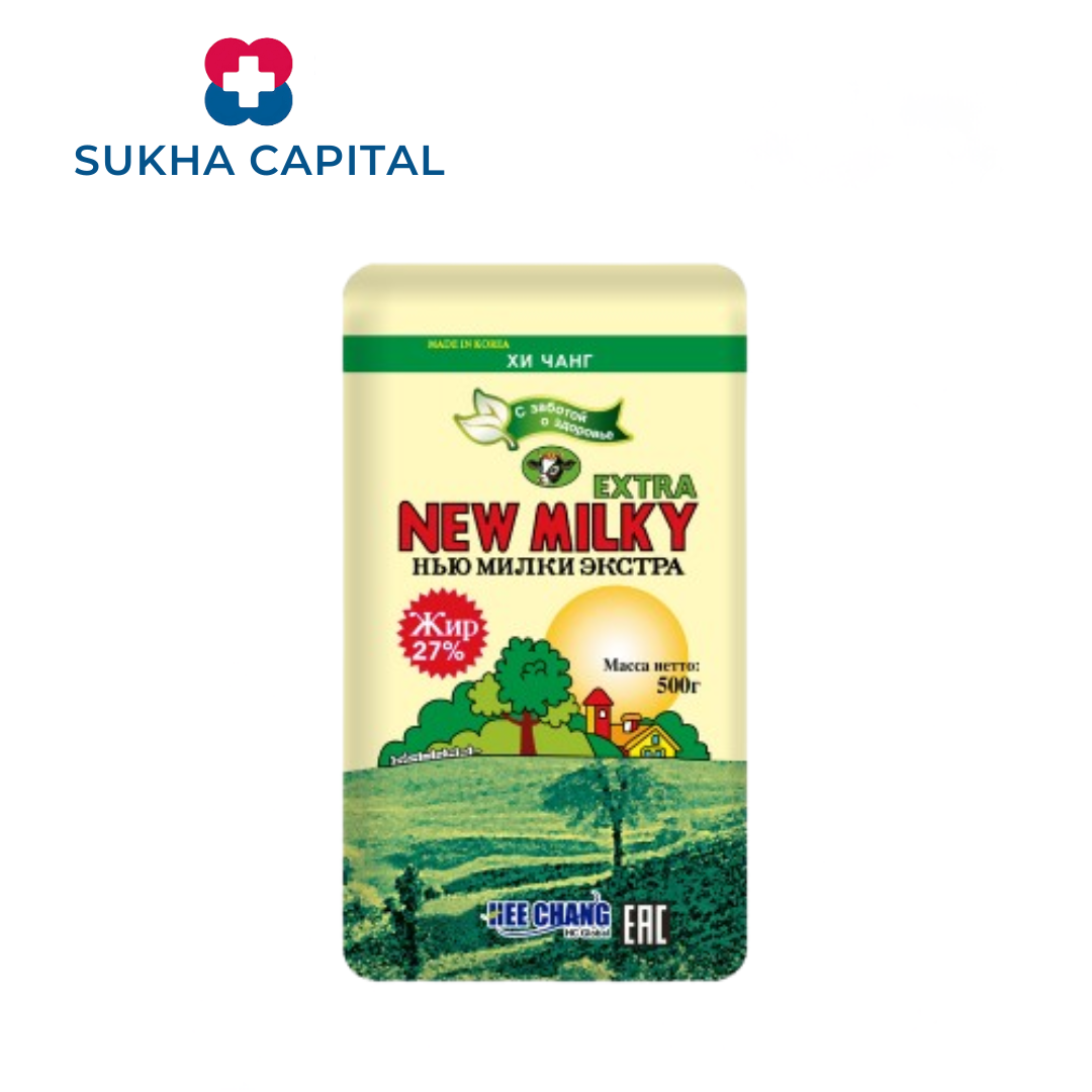 New Milky Extra Sữa tươi béo tăng cân dạng bột Nga (1kg)