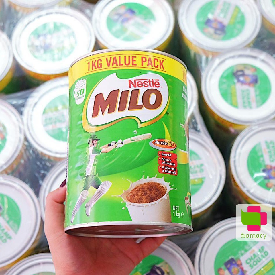 Sữa Nestle Milo Value Pack bột Úc (1kg)