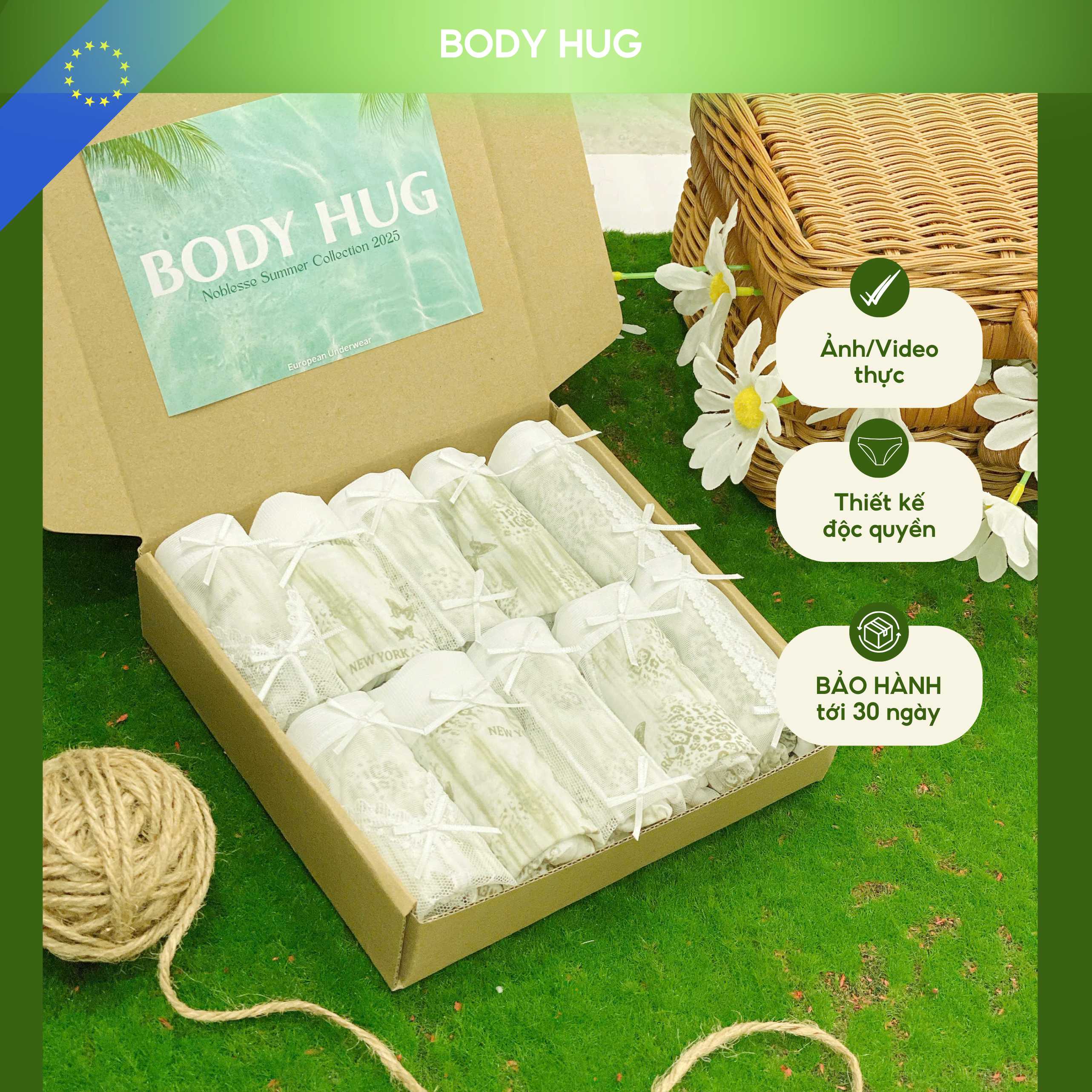 [BST LADY PANSY] Combo 10 Quần Mix 5 Họa Tiết Cao Cấp Cảm Hứng Từ Loài Hoa Pansy