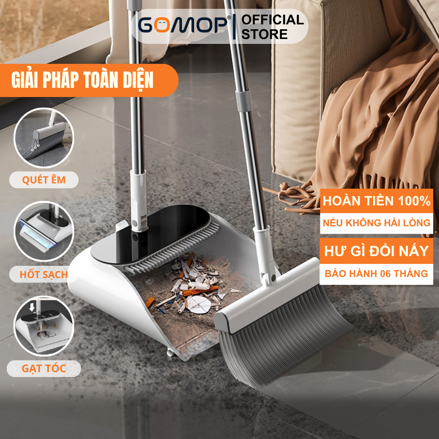[10] Bộ Chổi Quét Nhà Kèm Gầu Hốt Rác XiLi TS6
