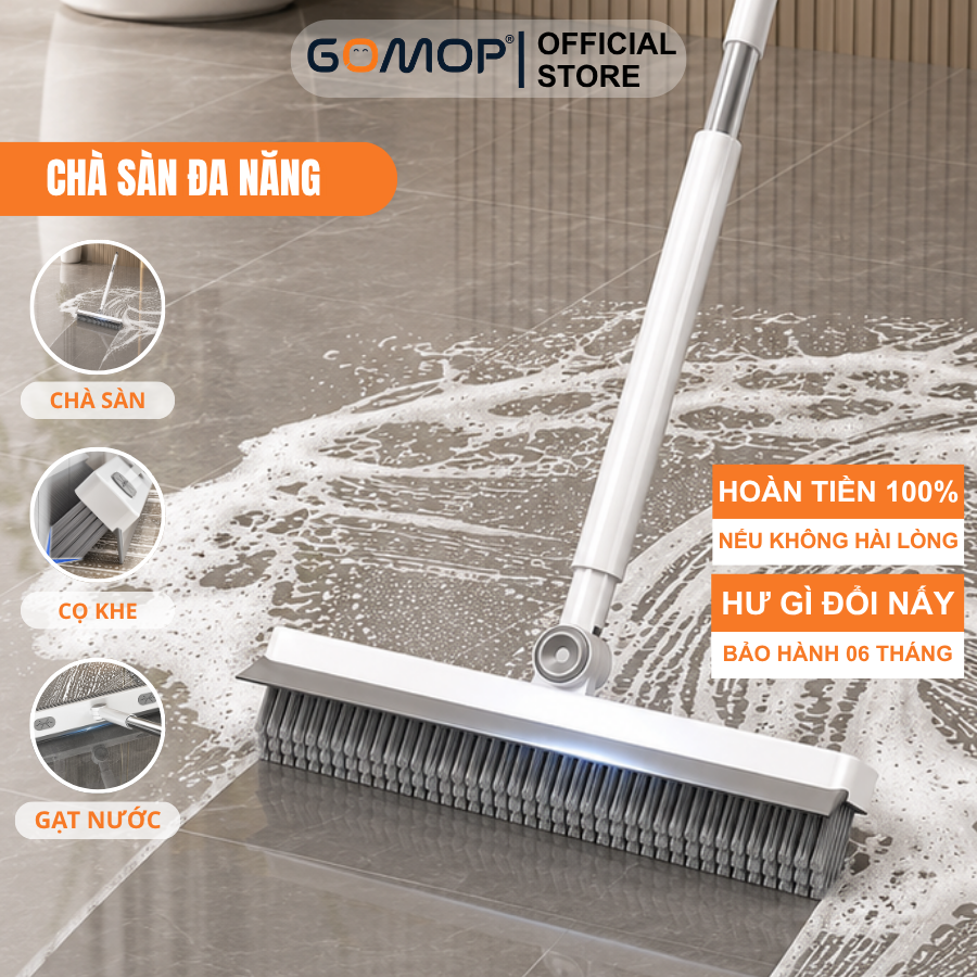 [40] Cây Chà Sàn Gạt Nước 2in1 XiLi C15