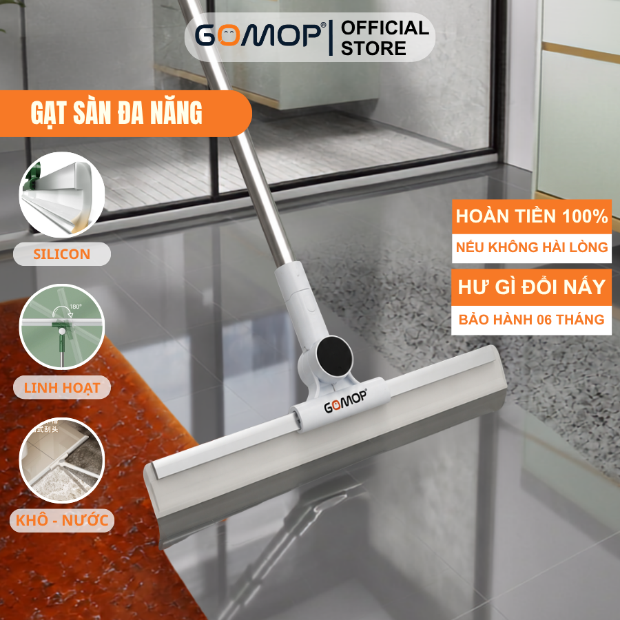[40] Cây Gạt Nước Sàn Nhà XiLi C8 - 45cm