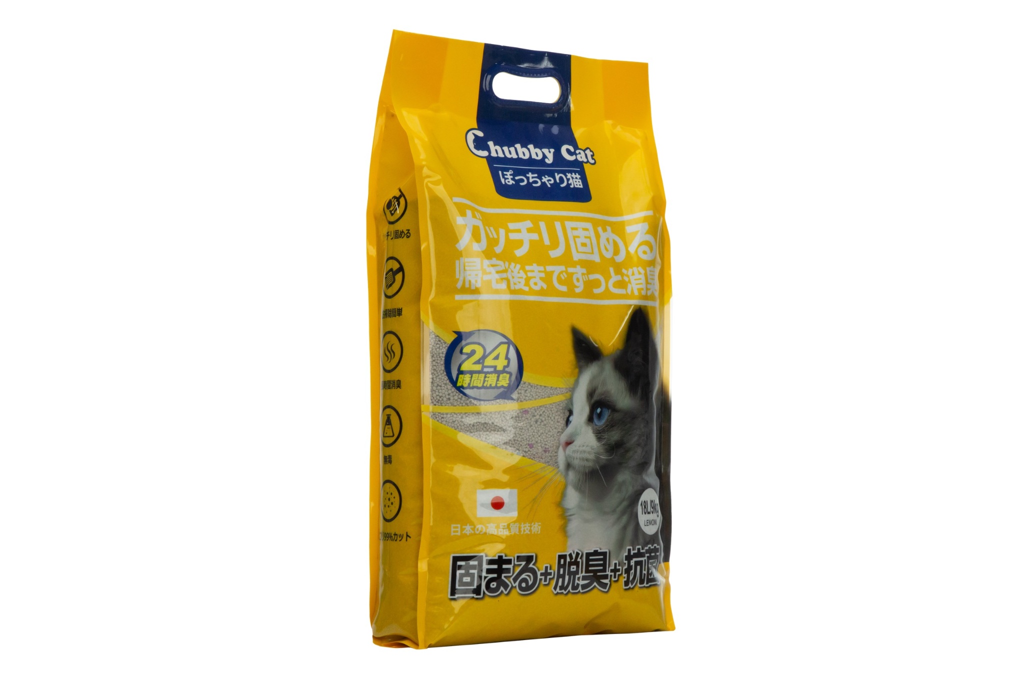 Cát vệ sinh Chubby Cat Bentonite Cat Litter túi 18L