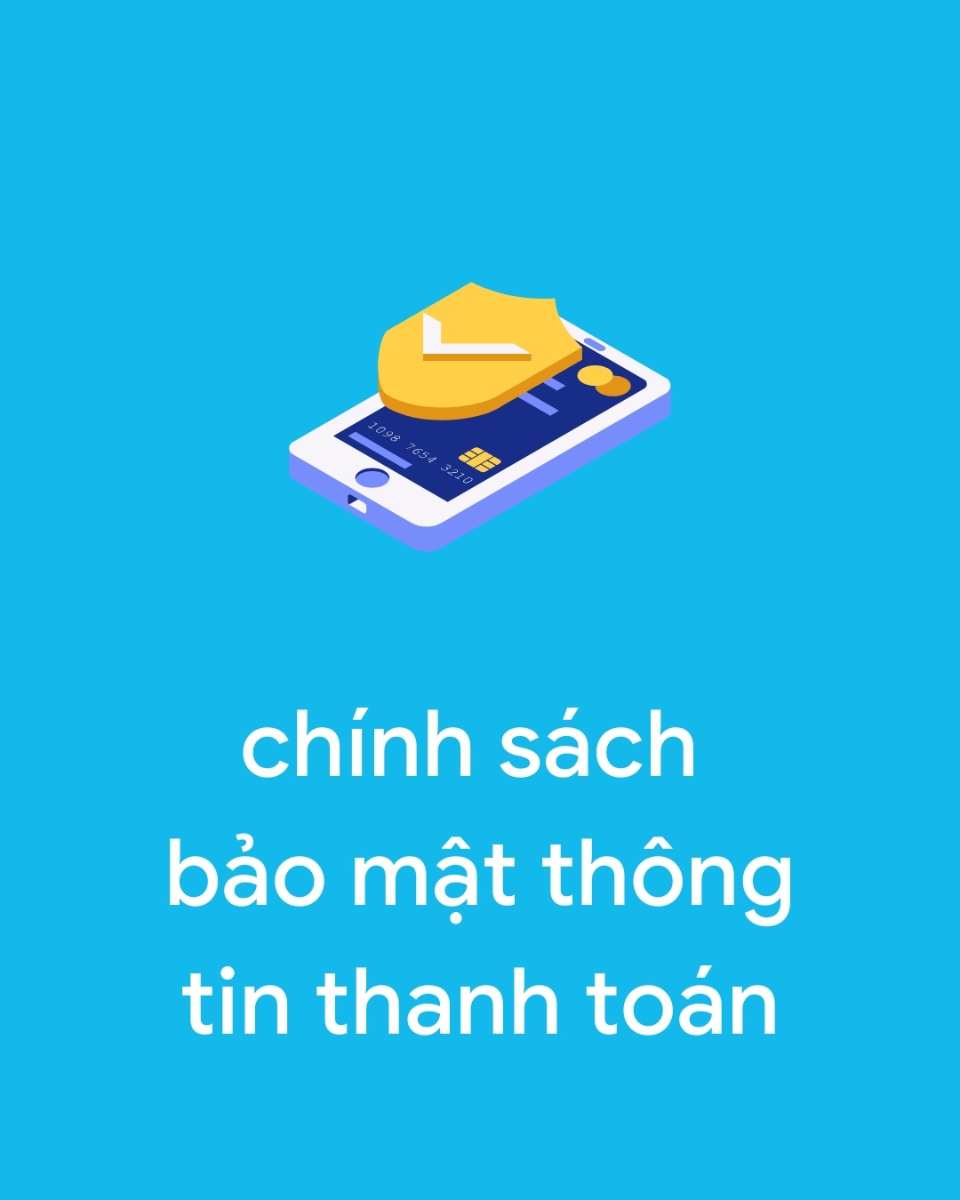 Chính sách bảo mật thông tin thanh toán