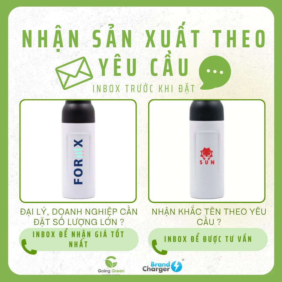 Bình giữ nhiệt BrandCharger Posh Flo