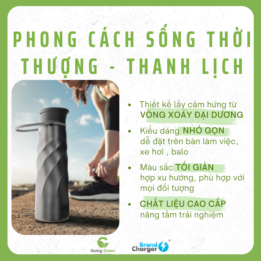 Bình nước thể thao BrandCharger Althetica