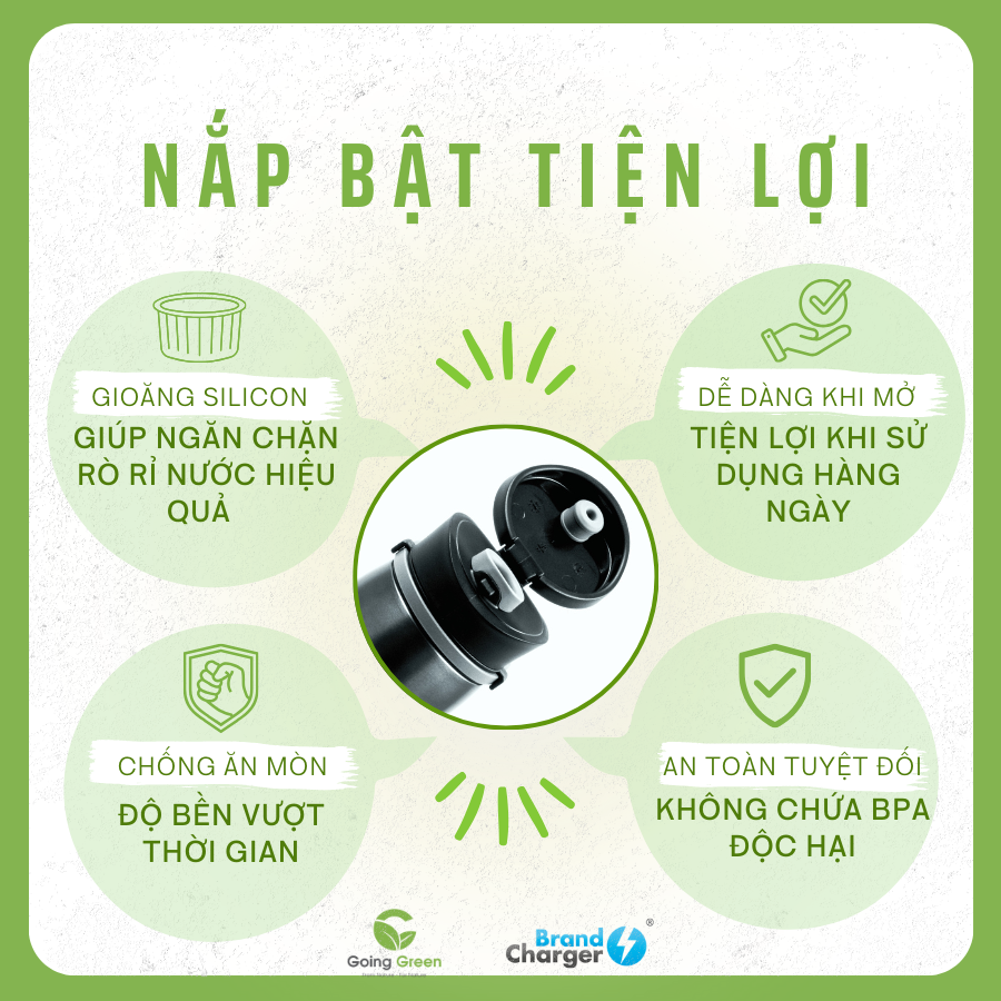 Bình nước thể thao BrandCharger Althetica