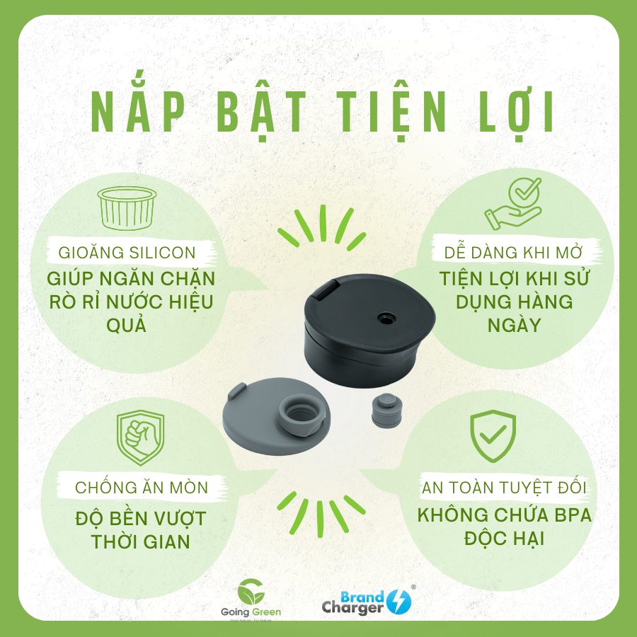 Bình nước thể thao BrandCharger Althetica