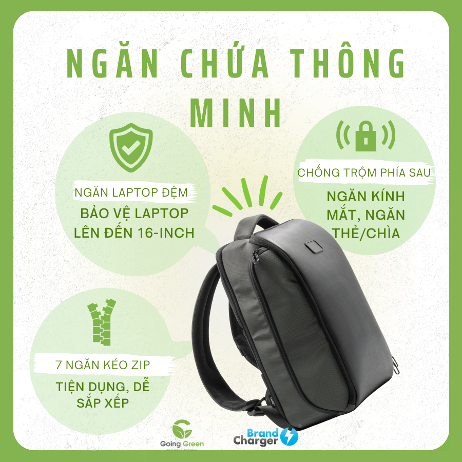 Balo cao cấp BrandCharger Apex