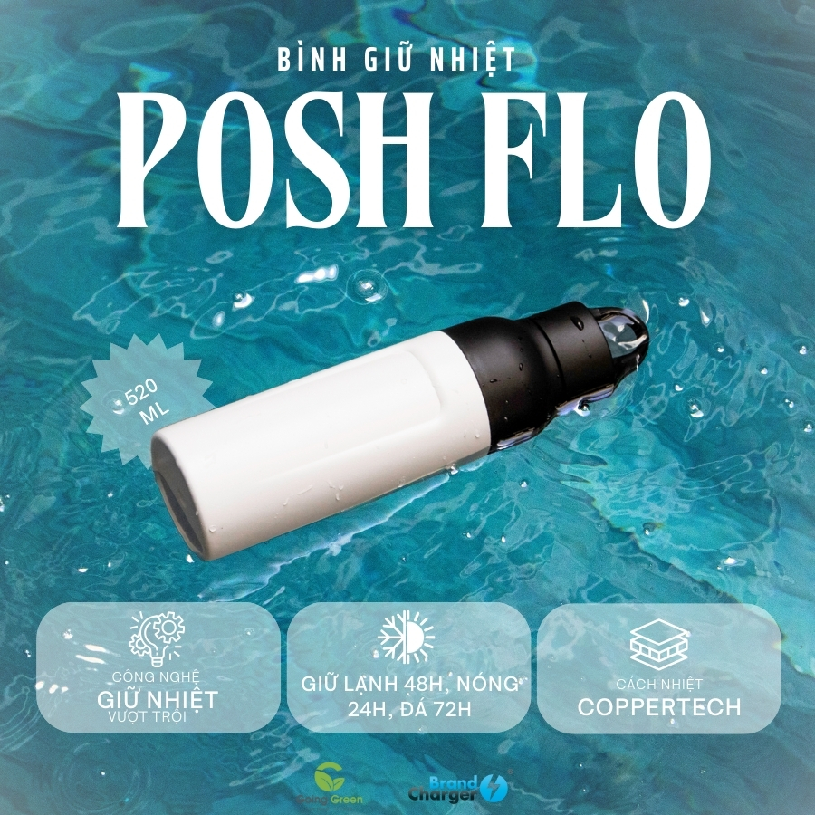 Bình giữ nhiệt BrandCharger Posh Flo