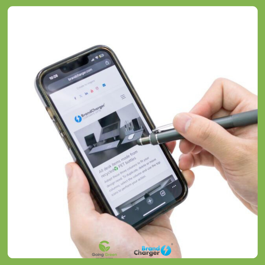 Bút Bi Neo Eco BrandCharger – Nhôm Tái Chế, Stylus Tích Hợp