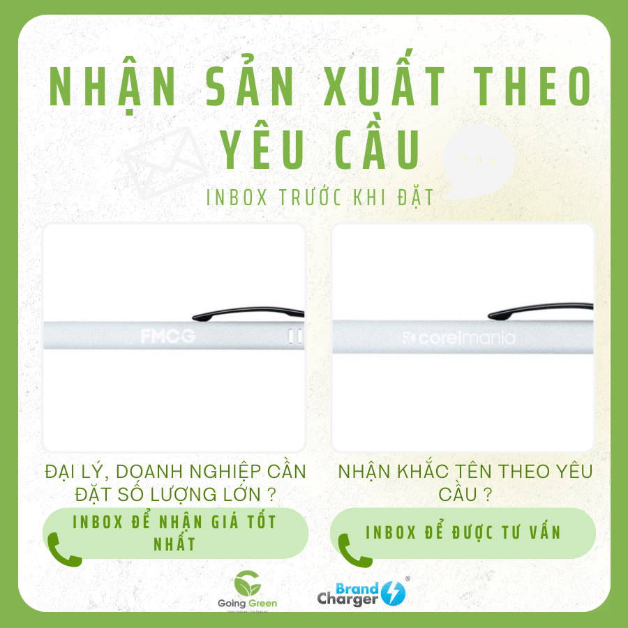 Bút Bi Eira Eco BrandCharger – Nhôm Tái Chế Phủ Frost, Stylus Tích Hợp