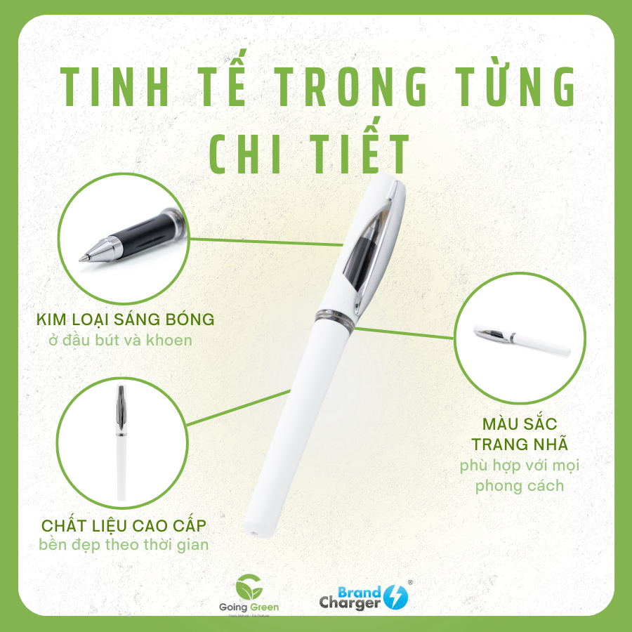 Bút Gel Regal Eco BrandCharger – ABS Tái Chế, Ngòi Mực Nhật Bản