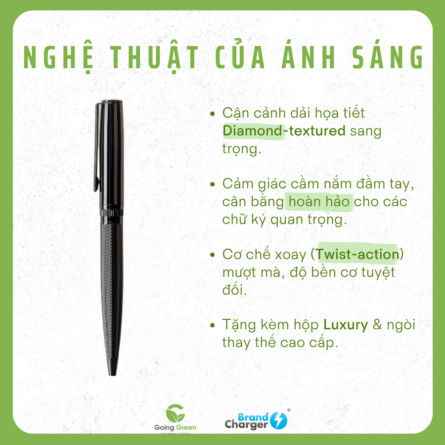 Bút ký kim loại sang trọng BrandCharger Furtif Éclat