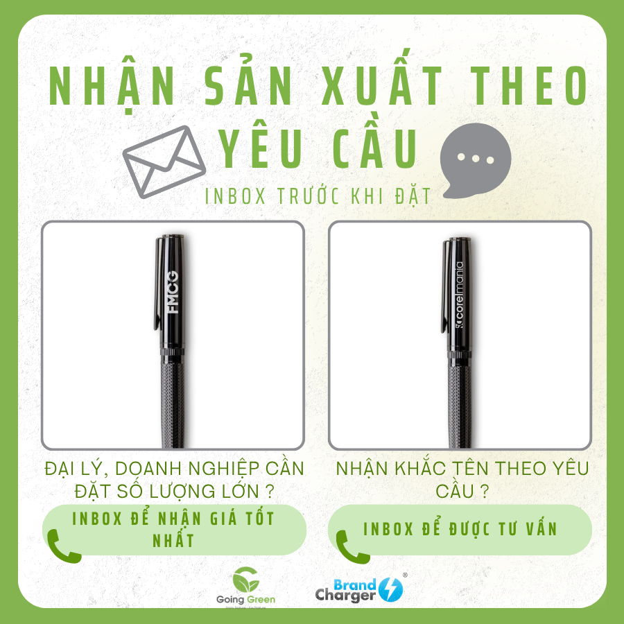 Bút ký kim loại sang trọng BrandCharger Furtif Éclat