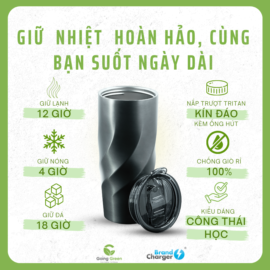 Ly giữ nhiệt BrandCharger Calix XL