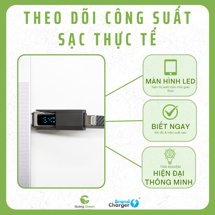 Cáp sạc BrandCharger Thor Eco
