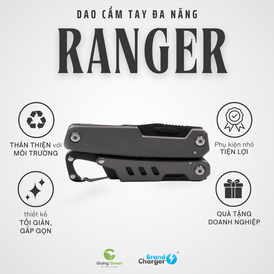 Dụng cụ du lịch, dã ngoại đa năng BrandCharger Ranger