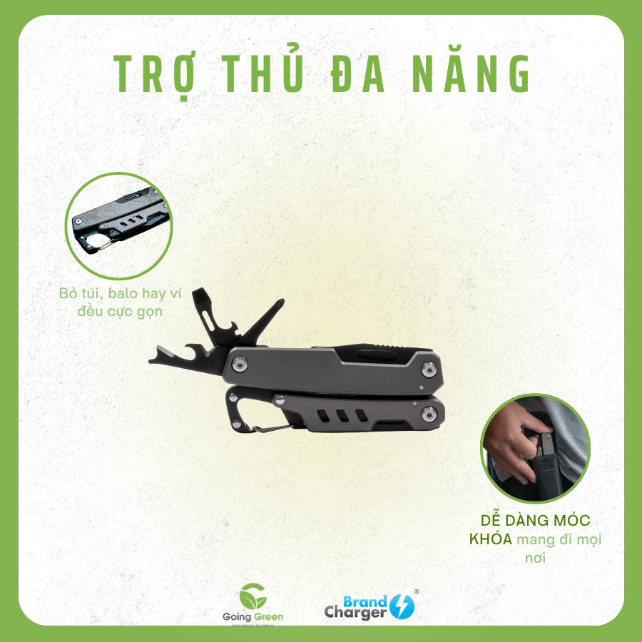 Dụng cụ du lịch, dã ngoại đa năng BrandCharger Ranger